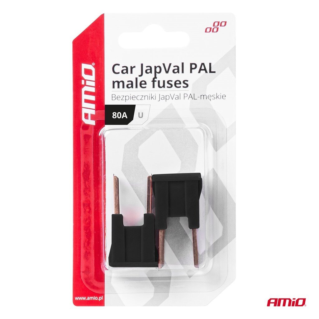 Suojaus JAPVAL PAL U 2kpl uros 80A hinta ja tiedot | Lisätarvikkeet autoiluun | hobbyhall.fi