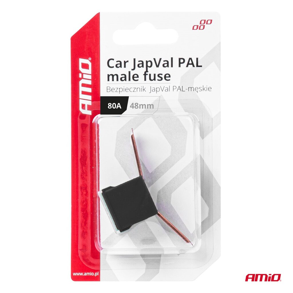 Suojaus JAPVAL PAL 2kpl uros 48mm 80A hinta ja tiedot | Lisätarvikkeet autoiluun | hobbyhall.fi