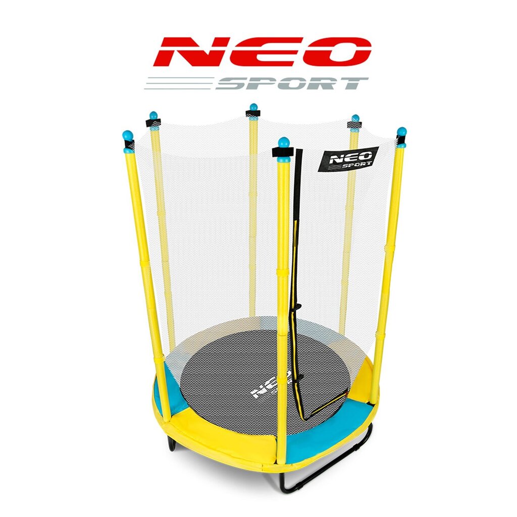 Lasten puutarhatrampoliini 140 cm 4,5 jalkaa Neo-Sport hinta ja tiedot | Trampoliinit | hobbyhall.fi