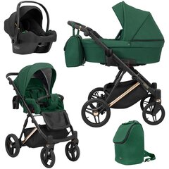 Lastenvaunut Lazzio Premium Kunert 3in1, Green hinta ja tiedot | Vaunut ja rattaat | hobbyhall.fi