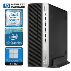 HP 600 G5 SFF i7-9700 8GB 1TB WIN11Pro hinta ja tiedot | Pöytätietokoneet | hobbyhall.fi