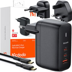 Mcdodo GaN 3.0 CH-8442 hinta ja tiedot | Puhelimen laturit | hobbyhall.fi