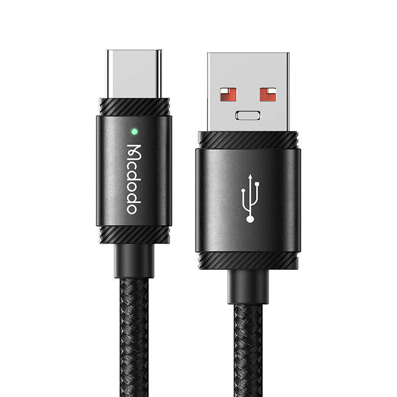 Kaapeli USB-A–USB-C Mcdodo CA-4730, 120 W, 1,5 m (musta) hinta ja tiedot | Puhelinkaapelit | hobbyhall.fi