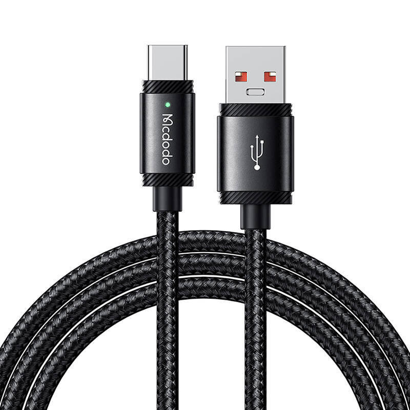 Kaapeli USB-A–USB-C Mcdodo CA-4730, 120 W, 1,5 m (musta) hinta ja tiedot | Puhelinkaapelit | hobbyhall.fi