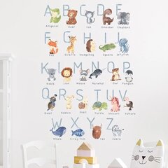 Lasten sisustustarra Alphabet hinta ja tiedot | Sisustustarrat | hobbyhall.fi