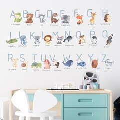 Lasten sisustustarra Alphabet hinta ja tiedot | Sisustustarrat | hobbyhall.fi