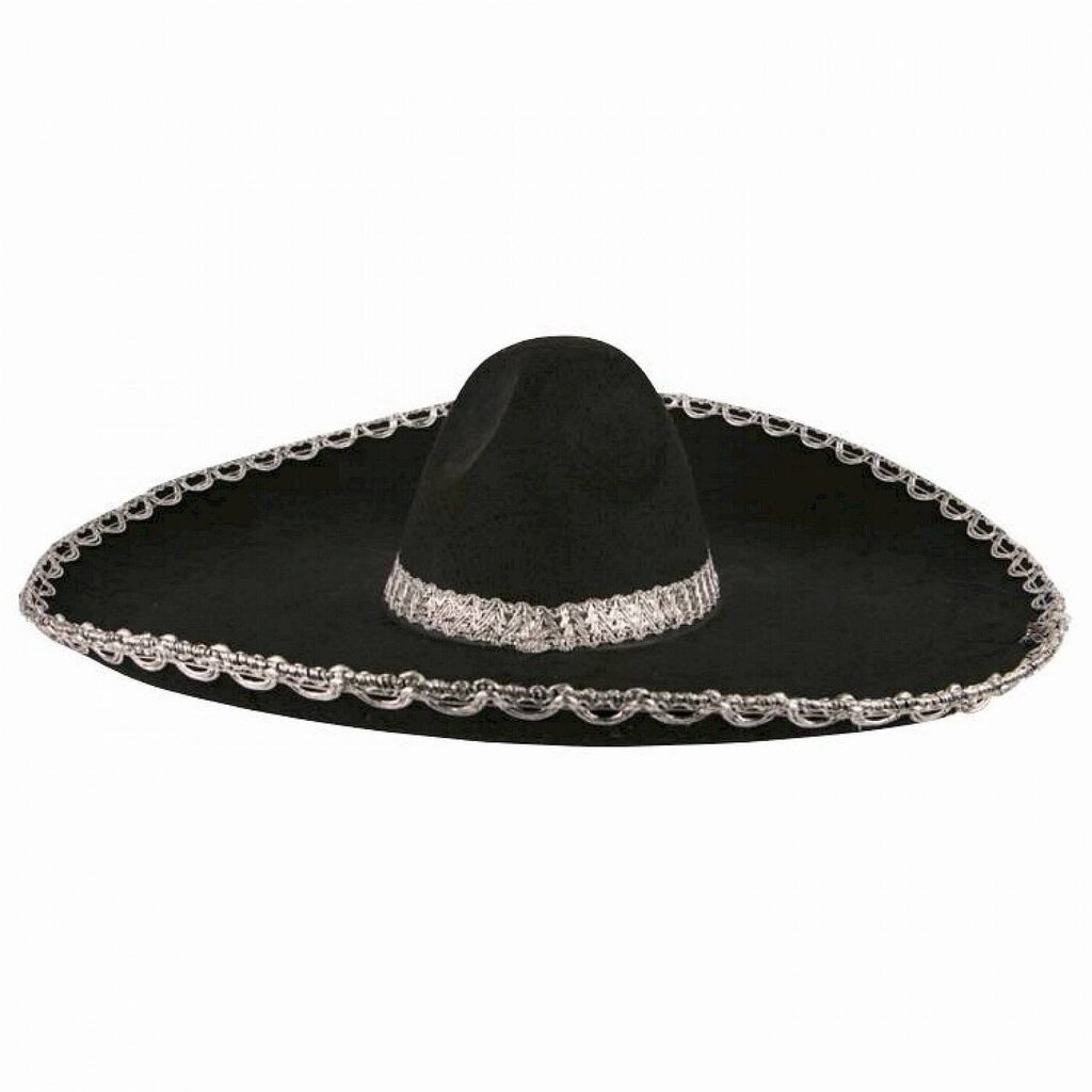 Sombrero musta Meksiko hinta ja tiedot | Naamiaisasut | hobbyhall.fi