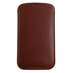 Samsung Etui I9300 Samsung Galaxy S3:lle, ruskea hinta ja tiedot | Puhelimen kuoret ja kotelot | hobbyhall.fi