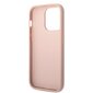 Guess PU Leather Saffiano Suojakuori iPhone 14 Pro Maxille, pinkki hinta ja tiedot | Puhelimen kuoret ja kotelot | hobbyhall.fi