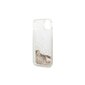 Guess iPhone 14 Plus 6,7" GUOHCP14MGLHFLGO kultaiset HC nestemäiset glitterkorut hinta ja tiedot | Puhelimen kuoret ja kotelot | hobbyhall.fi