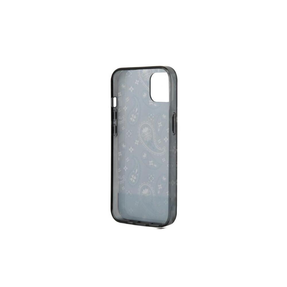 Guess iPhone 14 Pro 6.1" GUHCP14LHGBNHK musta HC Electro Cam Paisley hinta ja tiedot | Puhelimen kuoret ja kotelot | hobbyhall.fi