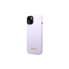 Arvaa iPhone 14 6.1" GUHCP14SSLSMU Purppura Vintage Gold -logo hinta ja tiedot | Puhelimen kuoret ja kotelot | hobbyhall.fi