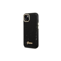 Guess iPhone 14 Plus 6,7" GUHCP14MHGCRHK musta HC PU Croco Metal Outline hinta ja tiedot | Puhelimen kuoret ja kotelot | hobbyhall.fi