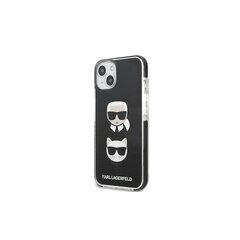 Karl Lagerfeld iPhone 13 Mini KLHCP13STPE2TK musta Karl & Choupette hinta ja tiedot | Puhelimen kuoret ja kotelot | hobbyhall.fi