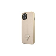 Arvaa iPhone 14 6.1" GUHCP14SPSATLE beige HC Saffiano PU-kolmio hinta ja tiedot | Puhelimen kuoret ja kotelot | hobbyhall.fi