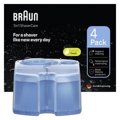 Braun Refills Clean Renew CCR4 hinta ja tiedot | Kauneudenhoitotarvikkeet | hobbyhall.fi