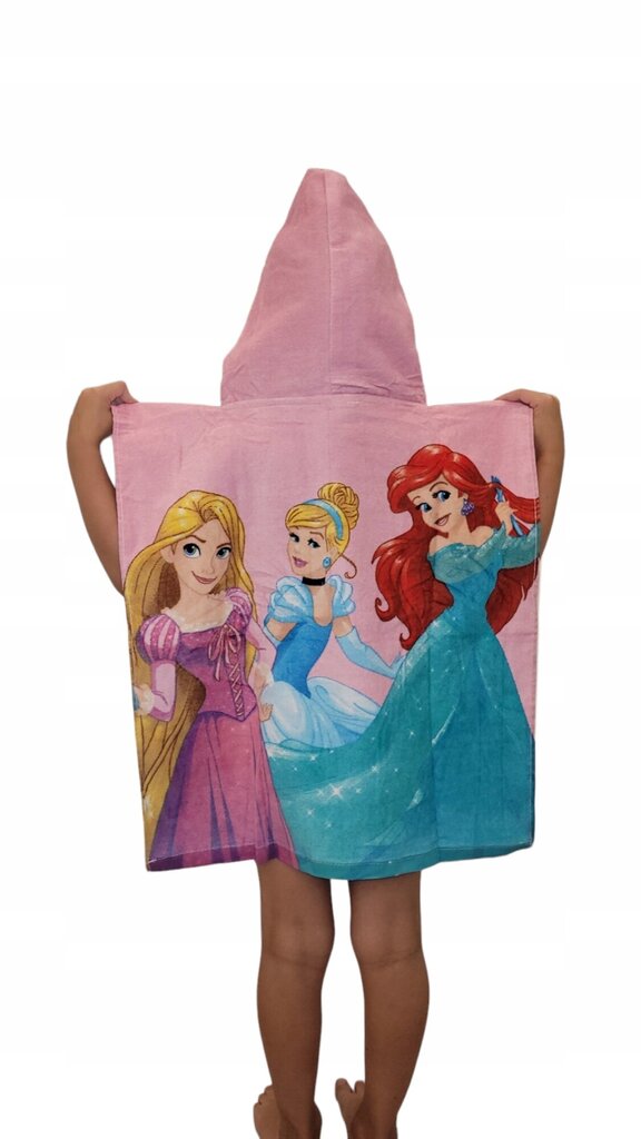 princess poncho, 55 x 110 cm hinta ja tiedot | Pyyhkeet | hobbyhall.fi