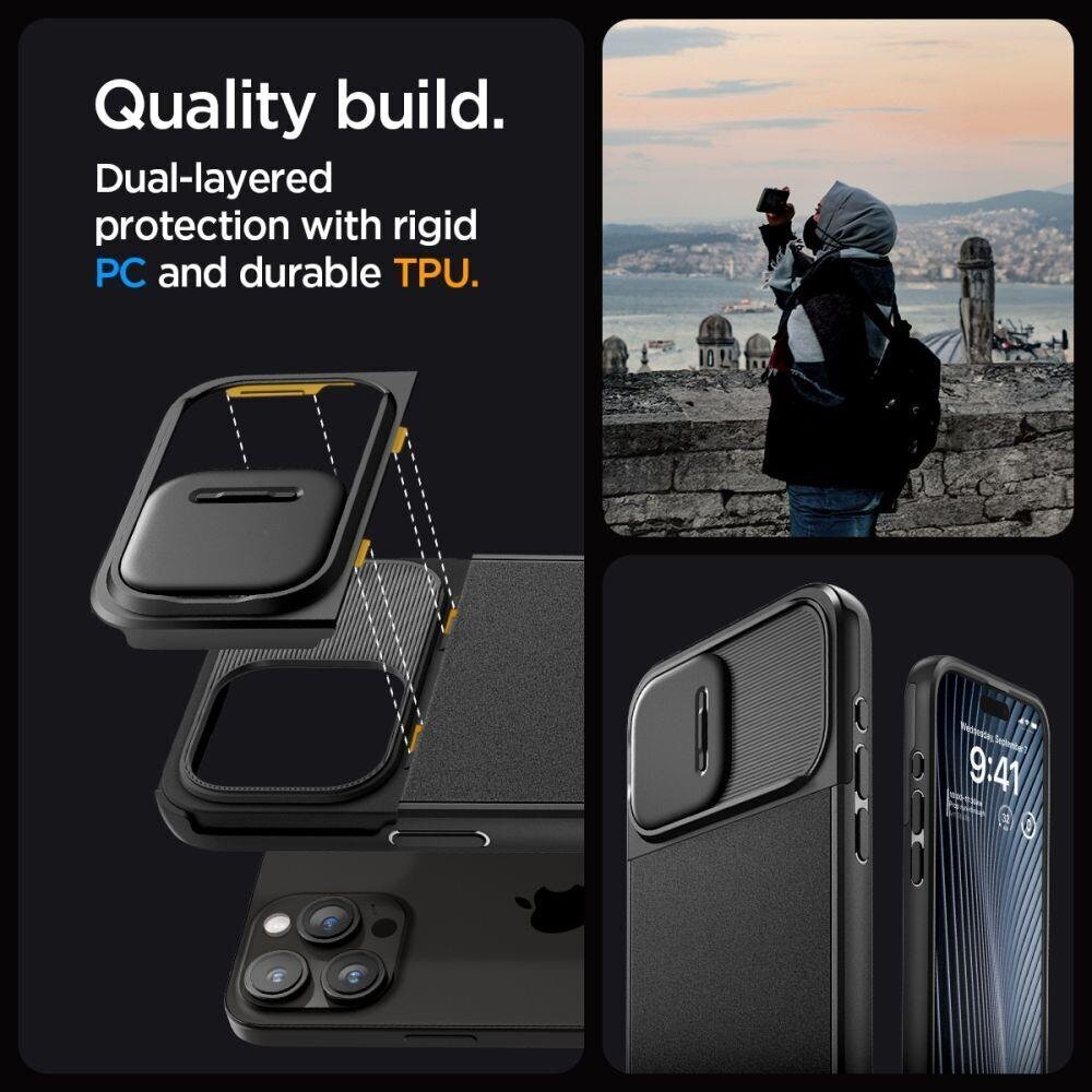 Spigen Optik Armor Case 8809896749480 hinta ja tiedot | Puhelimen kuoret ja kotelot | hobbyhall.fi