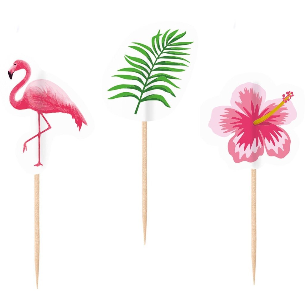 Sohva sopii yhteen 'Party Flamingo Paradise' kanssa, 20 kpl pakkauksessa hinta ja tiedot | Juhlakoristeet | hobbyhall.fi