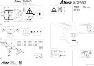 Kattokehys alumiinia ALTEA 04- hinta ja tiedot | Suksiboksit | hobbyhall.fi