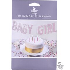 Banner Baby Girl penkki hinta ja tiedot | Qualatex Lahjat ja juhlatarvikkeet | hobbyhall.fi