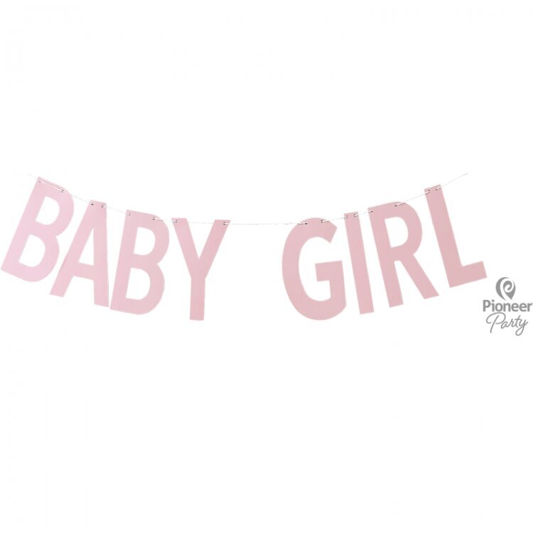 Banner Baby Girl penkki hinta ja tiedot | Juhlakoristeet | hobbyhall.fi