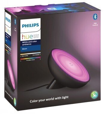 PHILIPS HUE BLOOM TABLE LAMP BLACK hinta ja tiedot | Kattovalaisimet | hobbyhall.fi