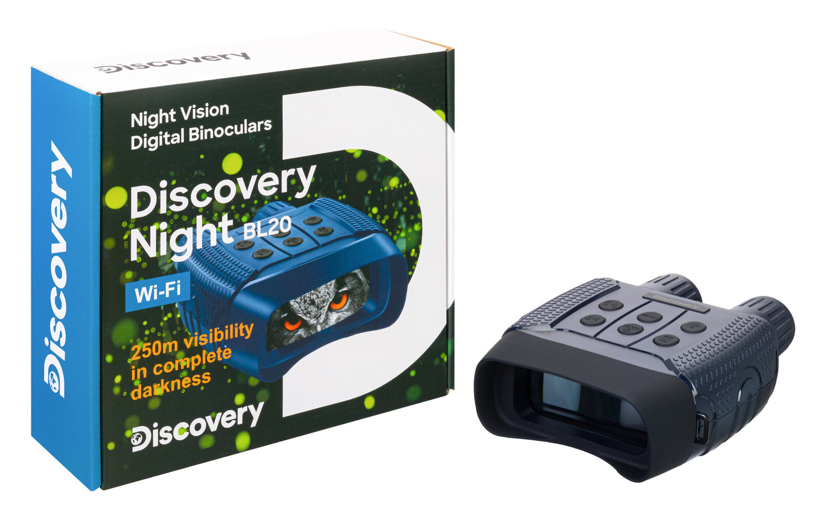 Digitaaliset pimeänäkökiikarit jalustalla Discovery Night BL20 hinta ja tiedot | Kiikarit | hobbyhall.fi