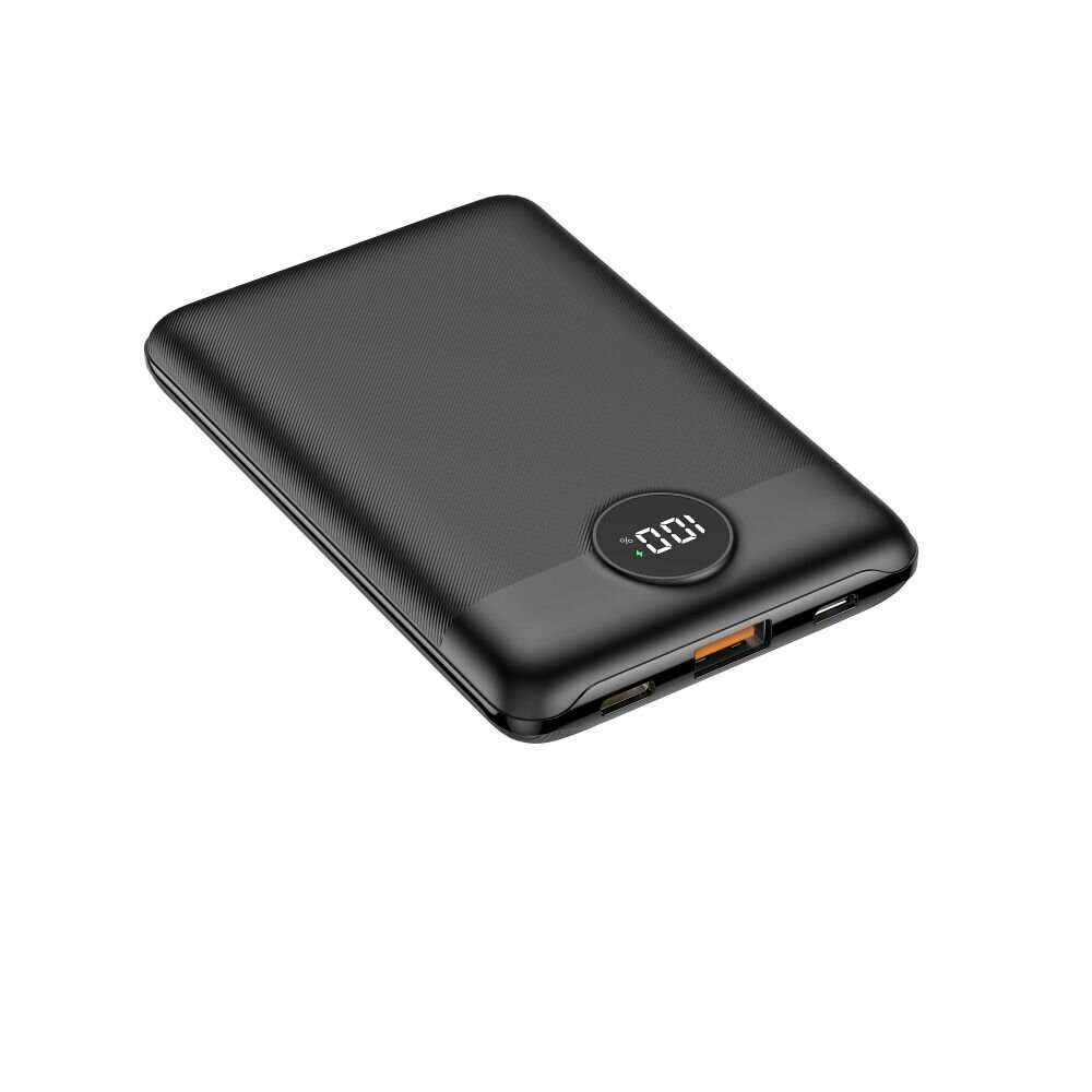 Power Bank VEGER S11 - 10 000 mAh LCD pikalataus PD22.5W, musta hinta ja tiedot | Varavirtalähteet | hobbyhall.fi