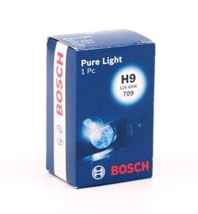 Bosch H9 12V 65W Pure Light laatikko 1kpl hinta ja tiedot | Polttimot | hobbyhall.fi