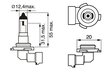 Bosch H10 12V 42W Pure Light laatikko 1kpl hinta ja tiedot | Polttimot | hobbyhall.fi