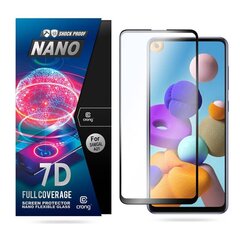 Suojalasi Crong 7D Nano 9H Samsung Galaxy A21s:lle hinta ja tiedot | Näytönsuojakalvot ja -lasit | hobbyhall.fi