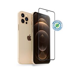 Suojalasi Crong Anti-Bacterial 3D Armor Glass iPhone 12 Pro Maxille hinta ja tiedot | Näytönsuojakalvot ja -lasit | hobbyhall.fi