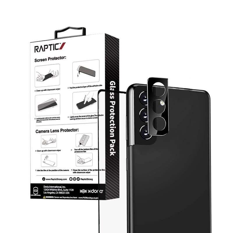 Suojalasi Raptic Glass 2 in 1 Samsung Galaxy S22:lle hinta ja tiedot | Näytönsuojakalvot ja -lasit | hobbyhall.fi