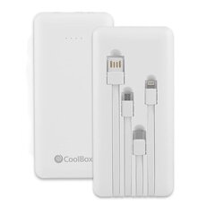 CoolBox COO-PB10K-C1 10000 mAh hinta ja tiedot | Varavirtalähteet | hobbyhall.fi