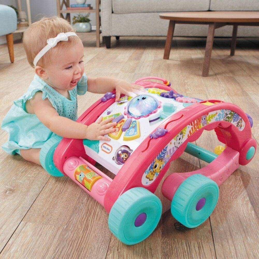 Kävelytuoli Little Tikes 3-in-1, pinkki hinta ja tiedot | Kävelytuolit | hobbyhall.fi