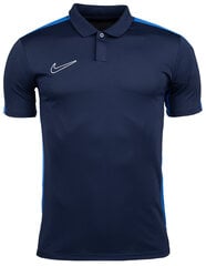 Miesten paita Nike DF Academy 23 SS Polo DR1346 451, sininen hinta ja tiedot | Miesten T-paidat | hobbyhall.fi