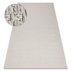 Matto ORIGI 3561 kerma - litteä SISAL - beige hinta ja tiedot | Isot matot | hobbyhall.fi