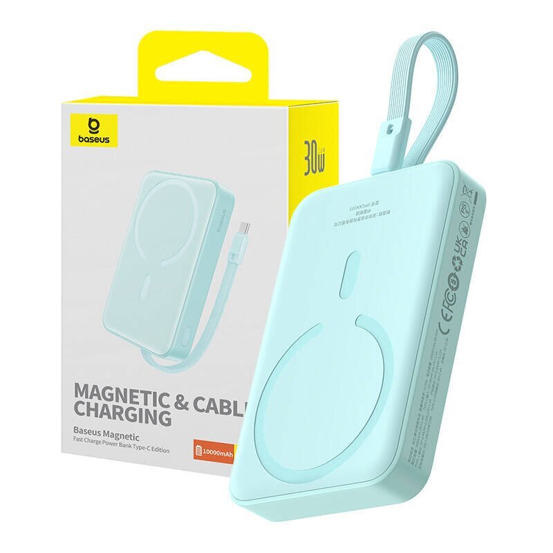 Baseus Magnetic Mini 10000mAh hinta ja tiedot | Varavirtalähteet | hobbyhall.fi