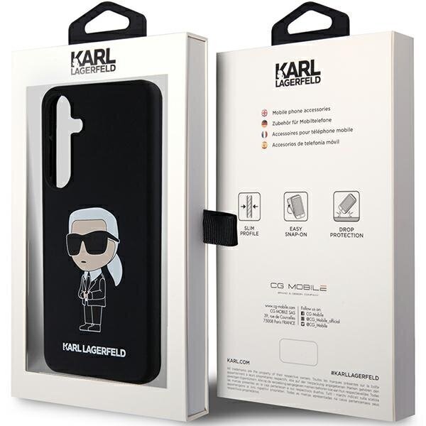 CG Matkapuhelin Karl Lagerfeld KLHCS24SSNIKBCK hinta ja tiedot | Puhelimen kuoret ja kotelot | hobbyhall.fi