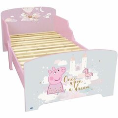 Bed Fun House Peppa Pig, 140x70 cm, pinkki hinta ja tiedot | Lastensängyt | hobbyhall.fi