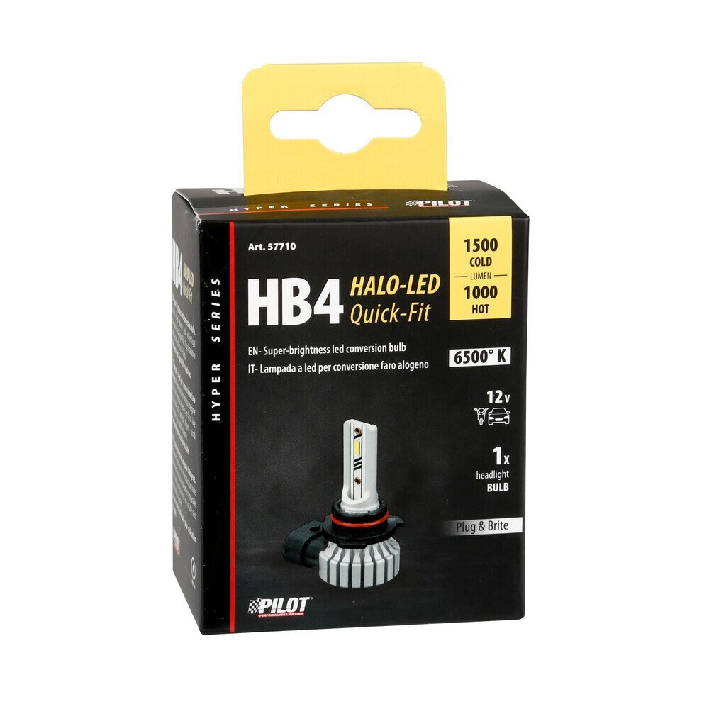 Halo Led HB4 15W P22d 1 kpl hinta ja tiedot | Polttimot | hobbyhall.fi