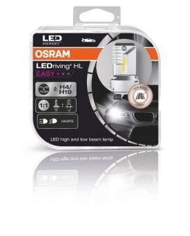 H4 LEDriving HL EASY 12V 6000K 2kpl hinta ja tiedot | Polttimot | hobbyhall.fi