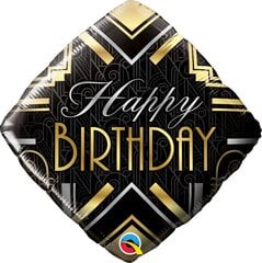 BDay ART Deco -ilmapallo hinta ja tiedot | Ilmapallot | hobbyhall.fi