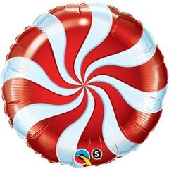 Candy Swirl punainen ilmapallo hinta ja tiedot | Ilmapallot | hobbyhall.fi