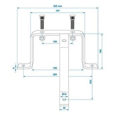 Varapyörän pidike perävaunuun hinta ja tiedot | Peräkärryt ja venetrailerit | hobbyhall.fi