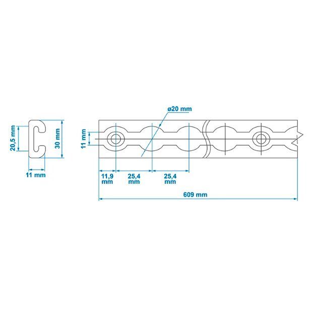 Kiskot perävaunun kuorman kiinnityksille 2x60cm hinta ja tiedot | Peräkärryt ja venetrailerit | hobbyhall.fi