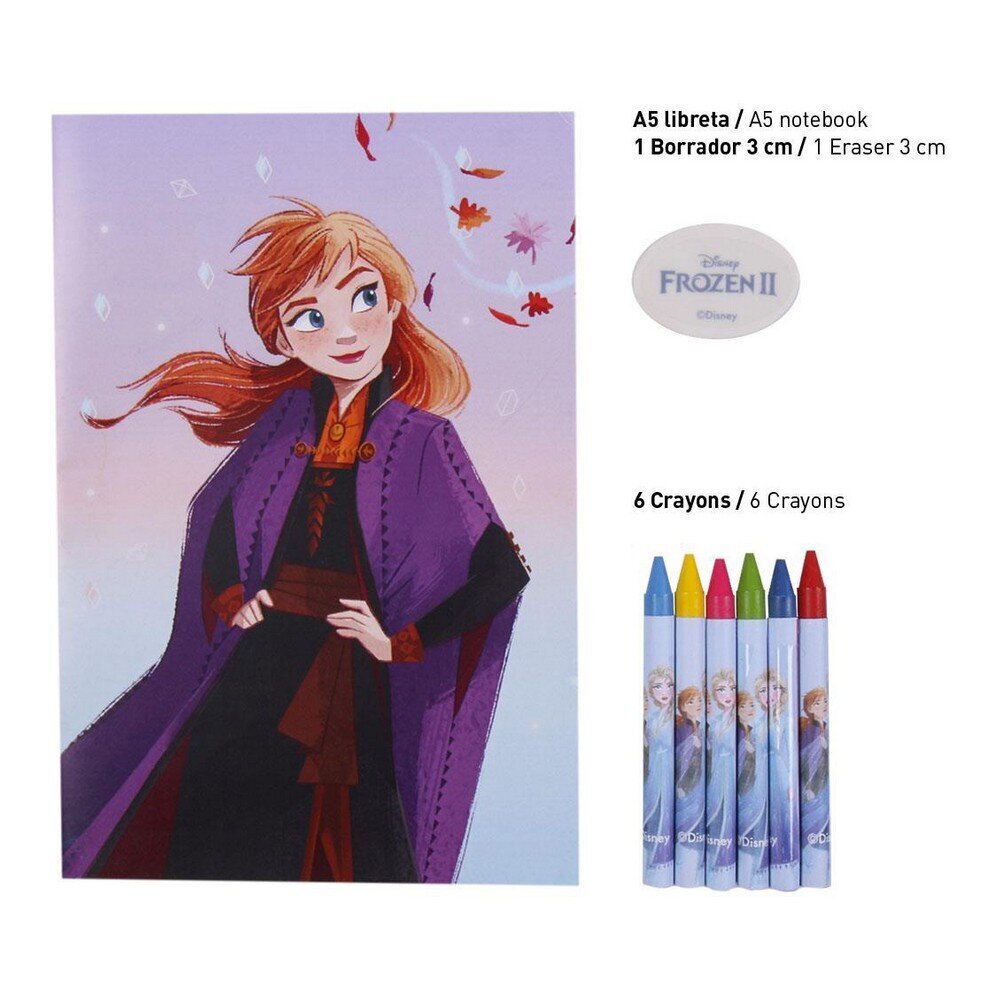 paperitarvikesarja frozen 16 kpl hinta ja tiedot | Toimistotarvikkeet | hobbyhall.fi