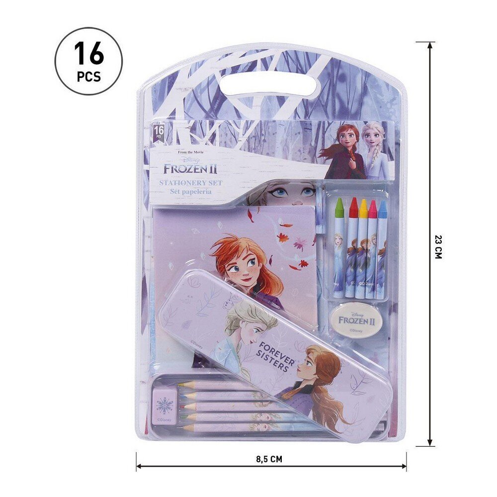 paperitarvikesarja frozen 16 kpl hinta ja tiedot | Toimistotarvikkeet | hobbyhall.fi