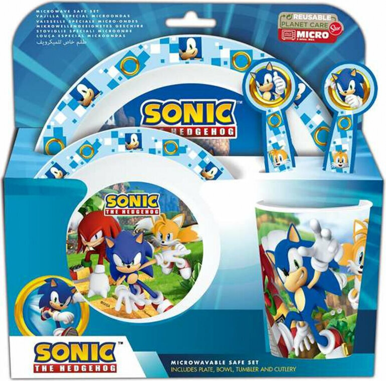 sonic lasten astiasarja, 5 osaa hinta ja tiedot | Astiat | hobbyhall.fi